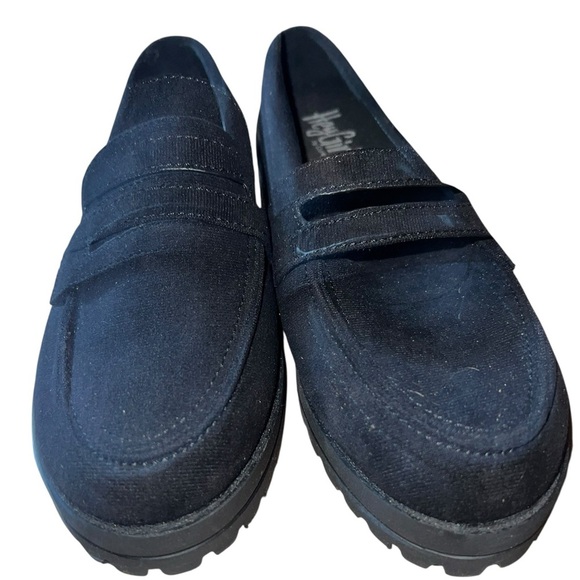 NWOB Hey Girl by Corkys Slip On Black Loafers Shoes size 8 - Picture 6 of 8